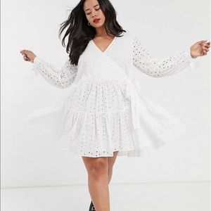 ASOS DESIGN Curve wrap dress